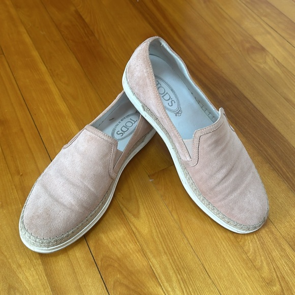 Tod’s women’s pink loafers size 10 - Picture 3 of 4